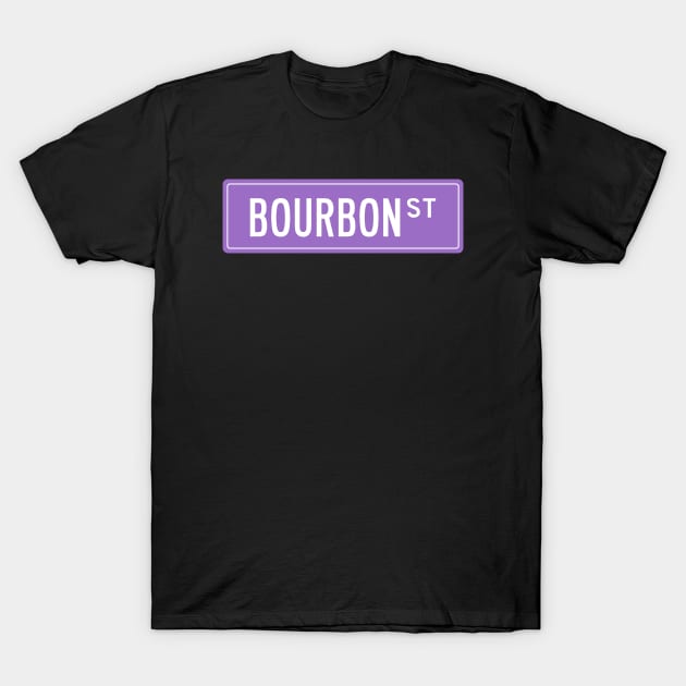 Bourbon st purple T-Shirt by annacush